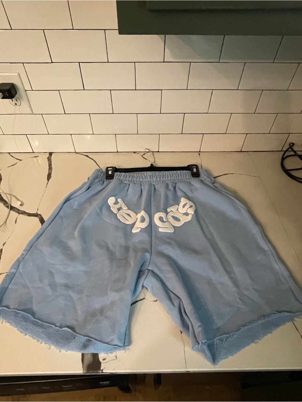 Mens Graphic Design Shorts Size XL.